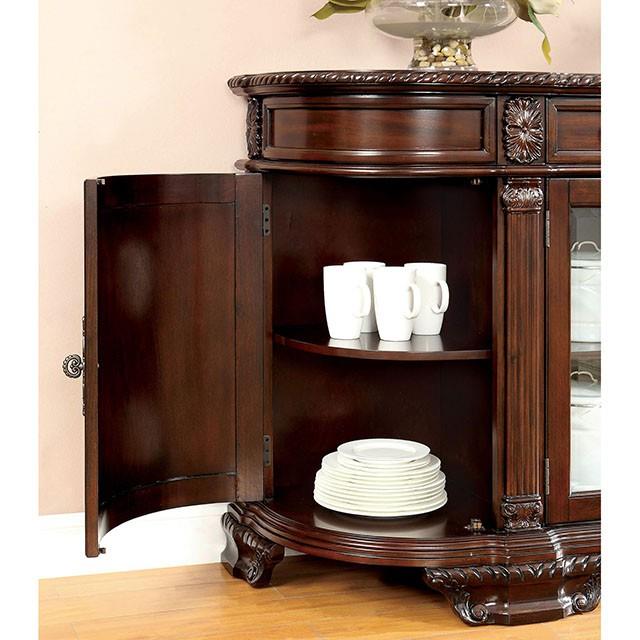  Furniture of America Bellagio CM3319T-7PC-WOOD 7 Pc Dining Table Set IMAGE 7
