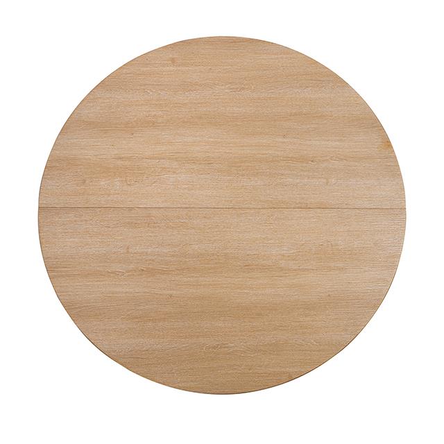  Furniture of America Oberto SL3406NT-RT Round Dining Table IMAGE 5