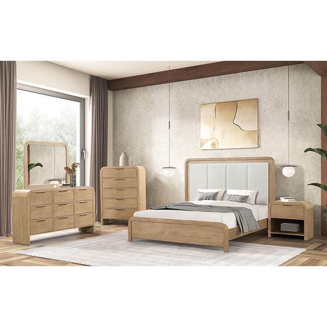  Furniture of America Handforth FM7705NT-M Mirror IMAGE 1