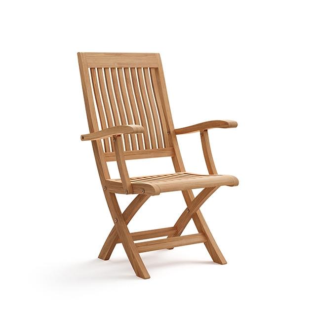  Furniture of America Nusa GM-2037 Folding Arm Chair IMAGE 1