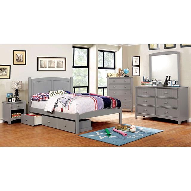  Furniture of America Omnus CM-DR452-GY Drawers IMAGE 1