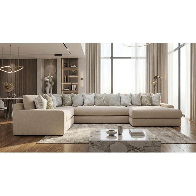  Furniture of America Portslade SM6096-SECT Sectional IMAGE 1