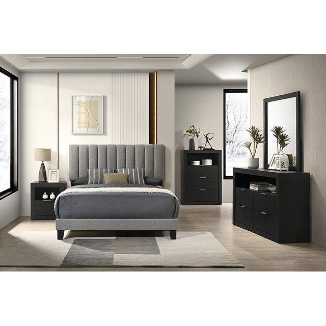  Furniture of America Altimari FM72026BK-M Mirror IMAGE 2