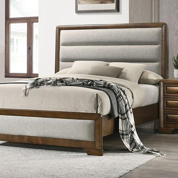  Furniture of America Caerwys FM7231BR-Q-BED Queen Bed IMAGE 1