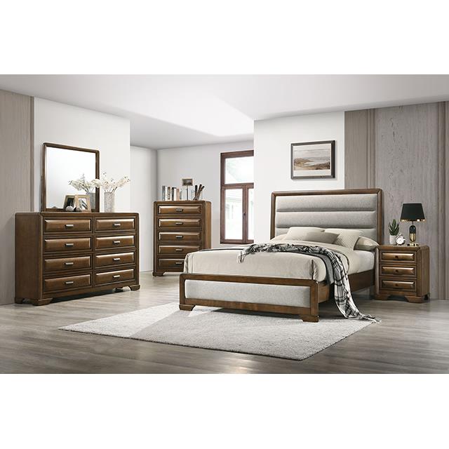  Furniture of America Caerwys FM7231BR-Q-BED Queen Bed IMAGE 2
