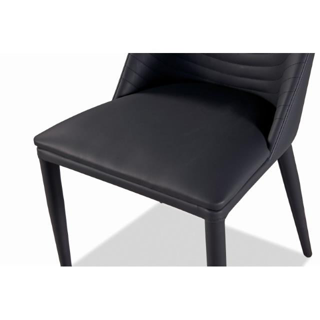  Furniture of America Lenvik FM3700BK-SC-2PK Set Of 2 Side Chair IMAGE 6