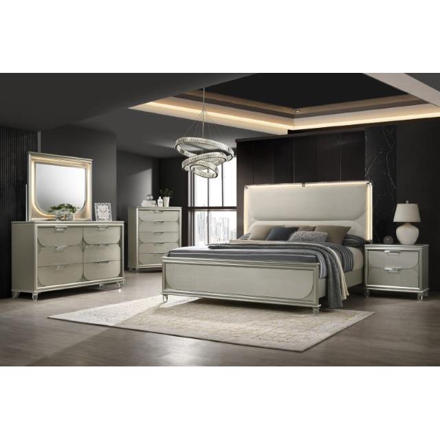  Furniture of America Sheridan FM72080SV-EK-BED King Bed IMAGE 3