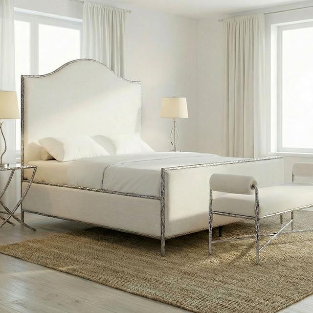  Furniture of America Vilna FM77001GY-EK-3A King Bed IMAGE 1