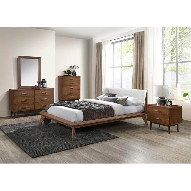  Furniture of America Lenzburg FM7223WN-F-BED Full Bed IMAGE 1