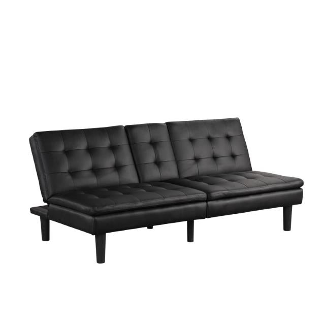  Furniture of America Eidsberg FM2908BK Futon Sofa Bed IMAGE 6