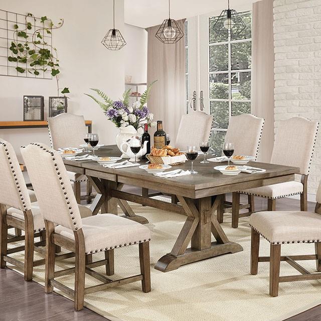  Furniture of America Julia CM3014T-9PC 9 Pc Dining Table Set IMAGE 5