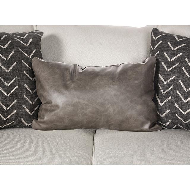  Furniture of America Hyde Park SM1254-SF Oversized Sofa with Pillows IMAGE 5