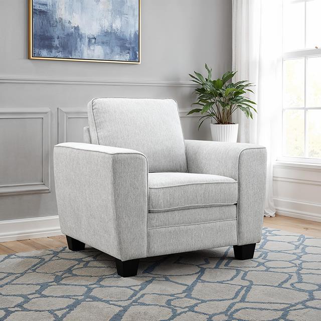 Furniture of America Enea FM64009LG-CH Chair IMAGE 1