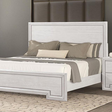  Furniture of America Basilone FM7440WH-EK-BED King Bed IMAGE 1