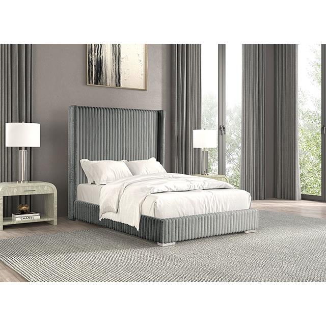  Furniture of America Cadwell FM7120GY-F Full Bed IMAGE 1