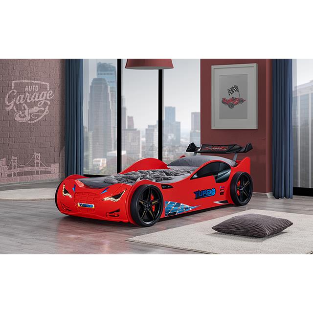  Furniture of America Roadstar FOA7730RD-BED Car Bed IMAGE 1