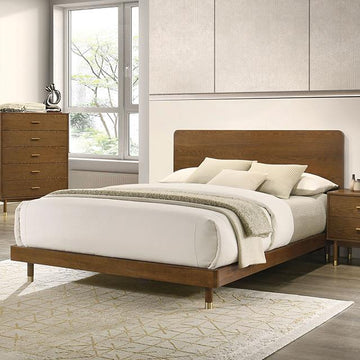  Furniture of America Romford FM72034WN-Q-BED Queen Bed IMAGE 1