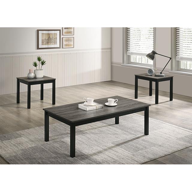  Furniture of America Findlay FM42900GY-3PK 3 Pc Table Set IMAGE 1