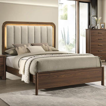  Furniture of America Hayward FM72022WN-EK-BED King Bed IMAGE 1