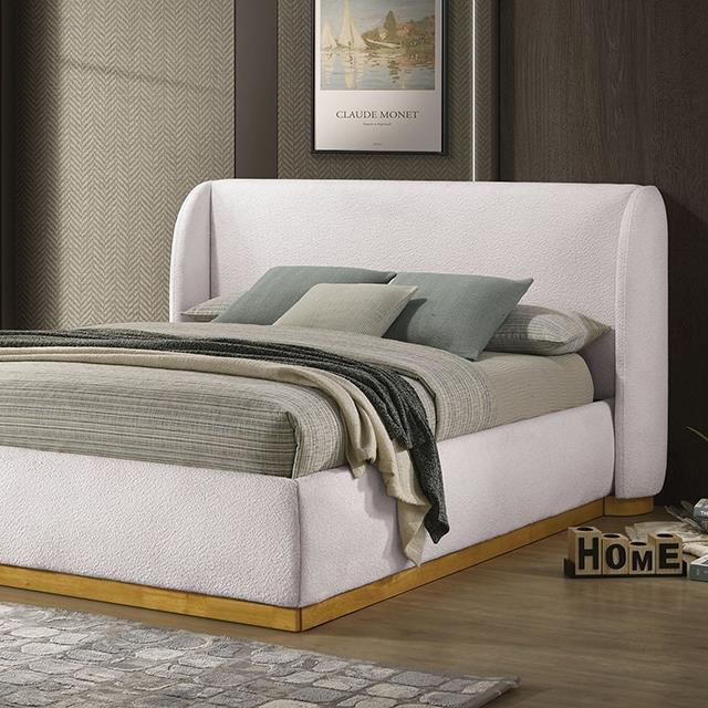  Furniture of America Whitman FM72004WH-EK-BED King Bed IMAGE 1