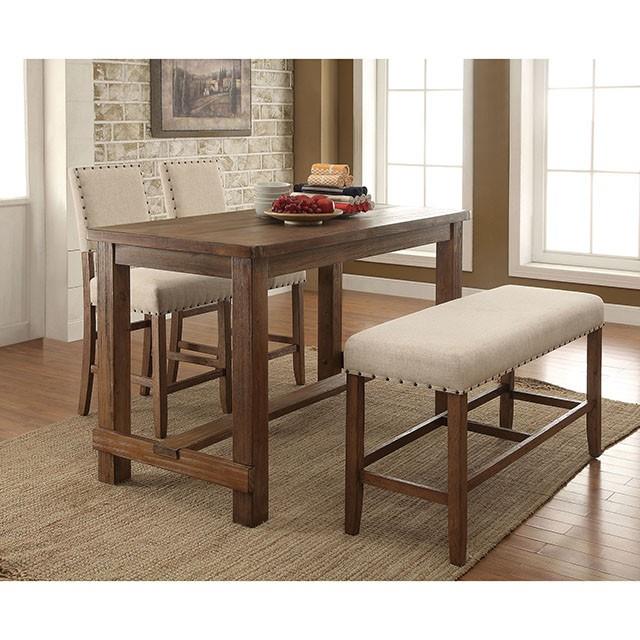  Furniture of America Sania CM3324PT-5PC 5 Pc Counter Height Table Set IMAGE 1