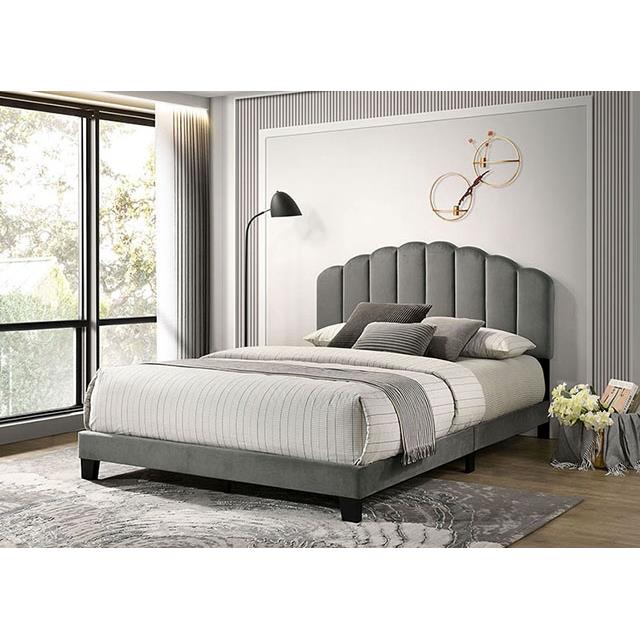  Furniture of America Christi TM7001DG-Q Queen Bed IMAGE 1