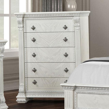  Furniture of America Promenade FM70001WH-C Chest IMAGE 1