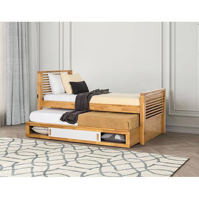  Furniture of America Dayville FM7103AK-F-BED Captain Full Bed IMAGE 1