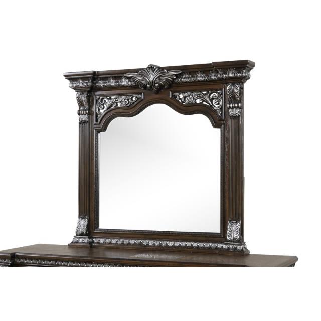  Furniture of America Promenade FM70002DB-M Mirror IMAGE 3