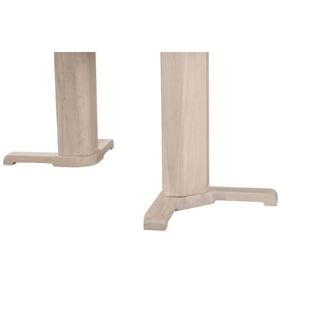  Furniture of America Hines FM3101NT-OT-7PC 7 Pc Dining Table Set IMAGE 3