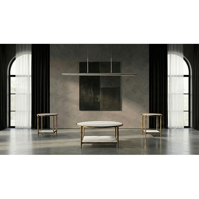  Furniture of America Kerna FM47021GD-C-3A Coffee Table IMAGE 1