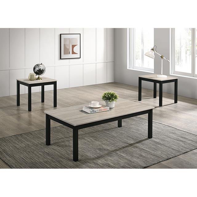  Furniture of America Findlay FM42900LG-3PK 3 Pc Table Set IMAGE 1