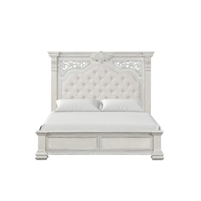  Furniture of America Promenade FM70001WH-EK-BED King Bed IMAGE 6
