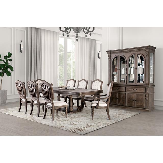  Furniture of America Seven Oaks FM3418AK-T-7PC 7 Pc Dining Table Set IMAGE 1
