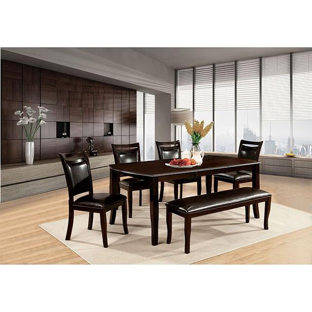  Furniture of America Woodside CM3024T-7PC 7 Pc Dining Table Set IMAGE 1
