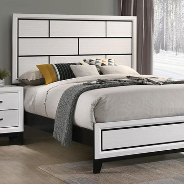  Furniture of America Errico FM7215WH-Q-BED Queen Bed IMAGE 1