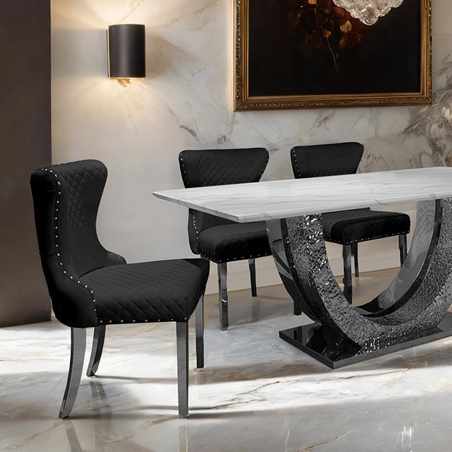  Furniture of America Portanova FM33003SV-T-TABLE Dining Table IMAGE 1