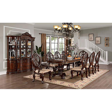  Furniture of America Normandy CM3145T-7PC 7 Pc Dining Table Set IMAGE 1