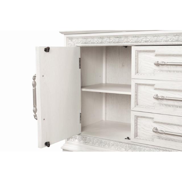  Furniture of America Stella Mia FM31000WH-HB-SET Hutch Buffet IMAGE 5