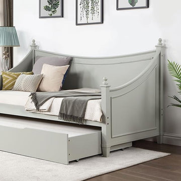  Furniture of America Lycoris CM1477GY-BED+TR Daybed IMAGE 1