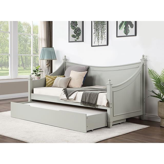  Furniture of America Lycoris CM1477GY-BED+TR Daybed IMAGE 1