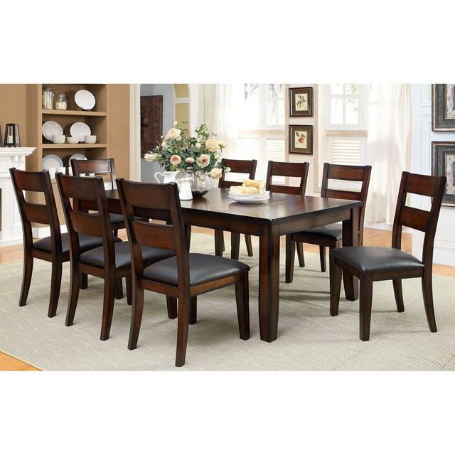  Furniture of America Dickinson CM3187T-9PC 9 Pc Dining Table Set IMAGE 1