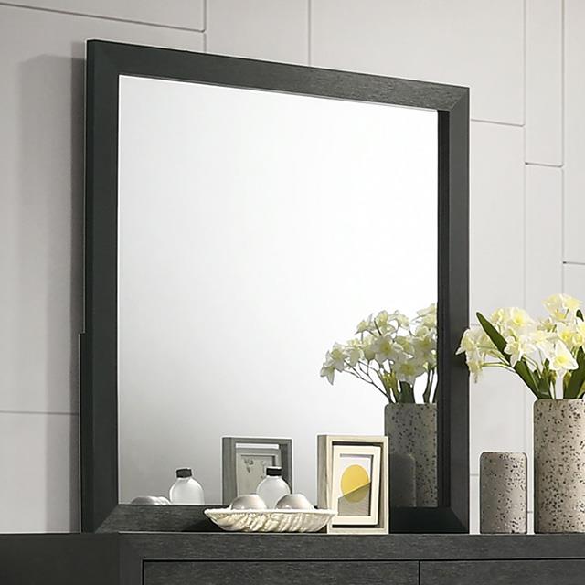  Furniture of America Latimer FM7270BK-M Mirror IMAGE 1