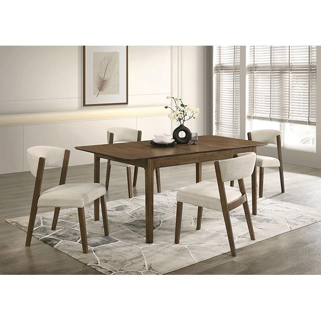  Furniture of America Raissa FM32011WN-T-5PC 5 Pc Dining Table Set IMAGE 1