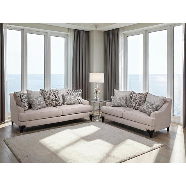  Furniture of America Lowell SM2201TP-LV Loveseat IMAGE 2