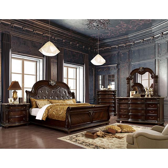  Furniture of America Fromberg FM7670Q-BED Queen Bed IMAGE 2