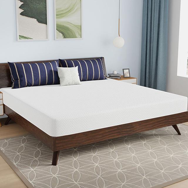  Furniture of America Nasturtium DM808-EK 8" King Bamboo Charcoal Infused Memory Foam IMAGE 1