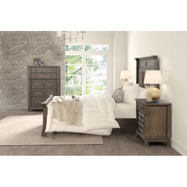  Furniture of America Huddersfield FM7702DB-Q-BED Queen Bed IMAGE 4