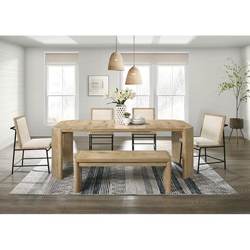  Furniture of America Edenbridge FM3220AK-T-7PC 7 Pc Dining Table Set IMAGE 1