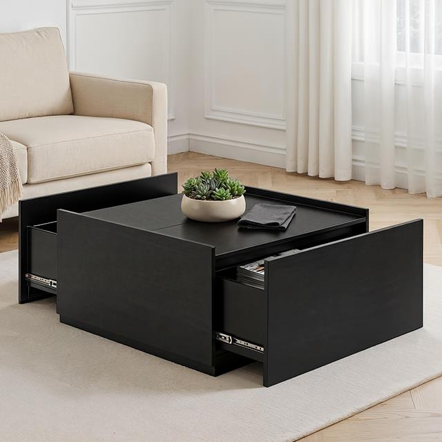  Furniture of America Hyde SL4200BK-C Coffee Table IMAGE 1